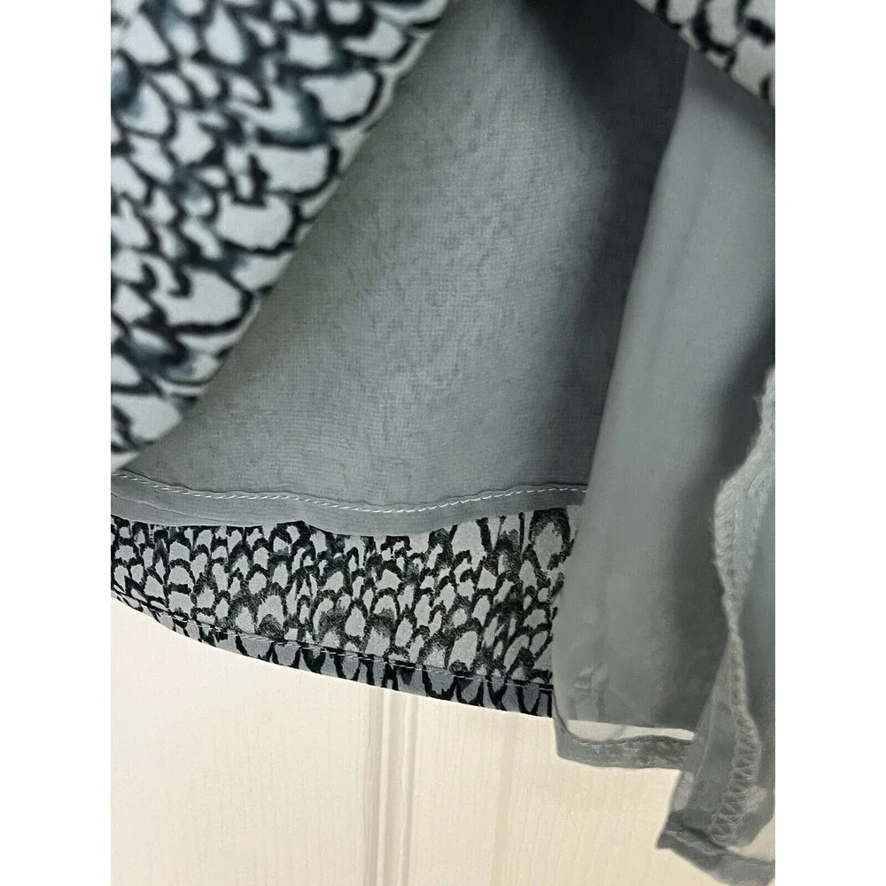 Jack Women Dress Size M Medium Gray 100% Polyester Lined Lightweight